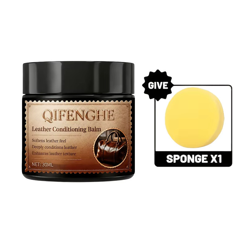QIFENGHE Natürlicher Lederpflege-Balsam in Schwarz, 1oz zur Pflege, Restaurierung und zum Schutz von Schuhen, Auto und Möbeln - Bild 6