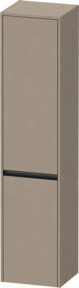 Duravit Hochschrank Ketho.2 in Leinen mit 2 Türen und Glasfachböden, B/T/H: 40 x 36 x 176 cm - Bild 1