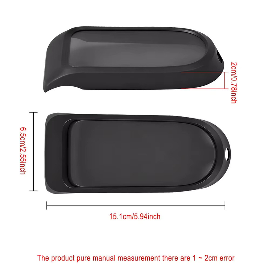 Wasserdichte Silikon-Displayschutzfolie für Ninebot MAX G3 F3 F3 Pro in Schwarz - Bild 2