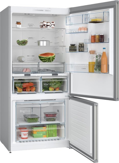 Bosch KGN86VIEA Kühl-Gefrierkombination in Edelstahl/Silver mit No Frost und Zero Degree Zone - Bild 1