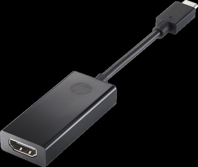 HP USB-C auf HDMI 2.0 Adapter in Schwarz (1WC36AA) - Bild 1
