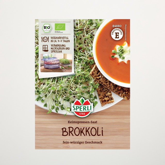 Sperli Brokkoli Keimsprossen BIO Saatgut - Bild 1