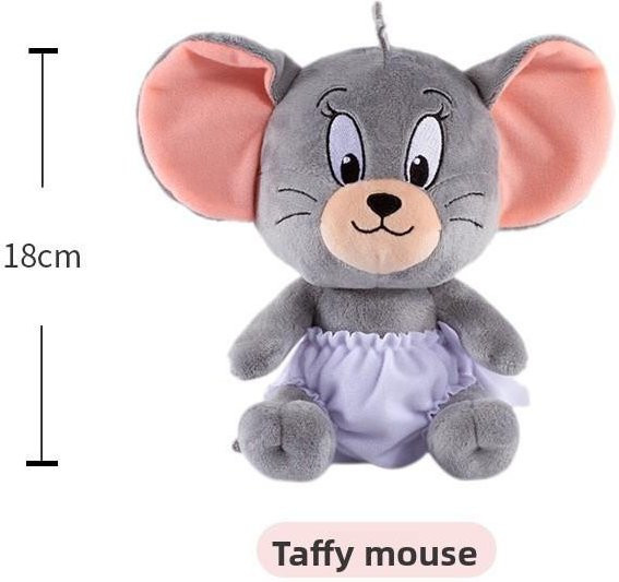 DewBloom Tom und Jerry Tuffy Plüschtier, 18cm - Bild 1