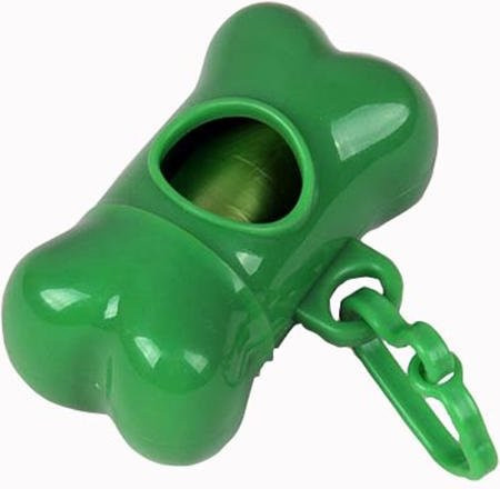 Mascota Kotbeutel-Set mit Spenderbox und Mülleimer in Grün von Yiran Furniture - Bild 1