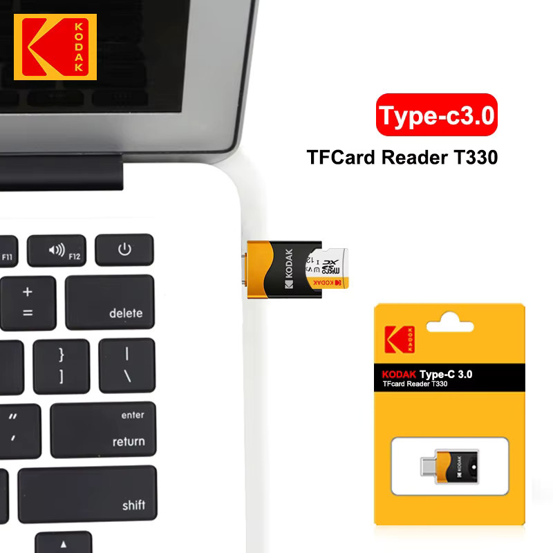 Kodak USB-C TF Mobiler Kartenleser mit USB 3.1 OTG-Funktion für Laptop und Smartphone - Bild 2