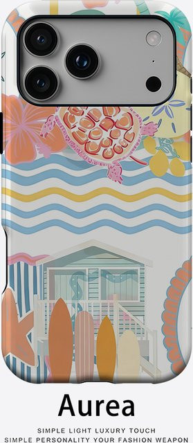 Aurea Case Matte Bumper MagSafe Schutzhülle für iPhone 13 bis 17 Pro Max in Multicolour - Bild 1