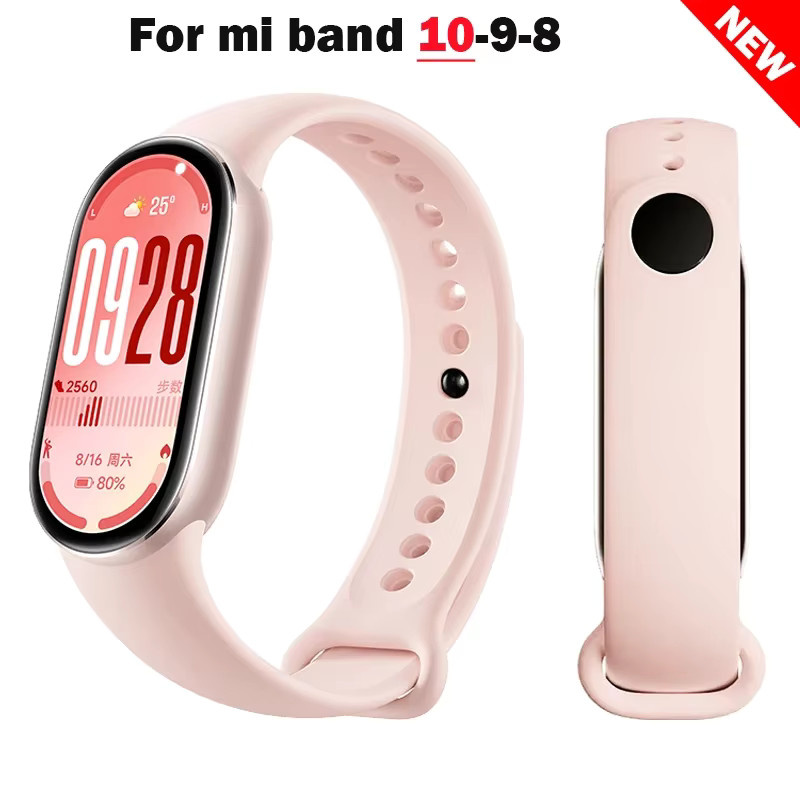 Uhrenarmband Silikon, Xiaomi Mi Band 10-NFC, Mi Band 9-8 - Bild 2