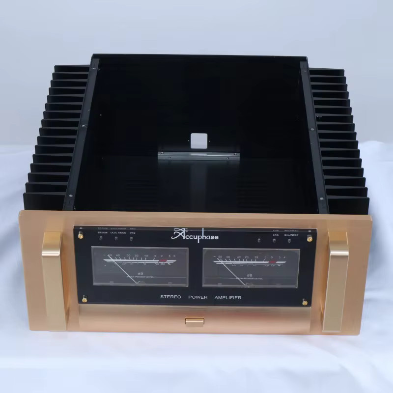 A65 Klasse A Hifi DIY Post Verstärker Chassis mit beidseitigem Kühlkörper für Amp Box - Bild 4