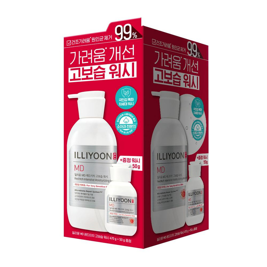 Illiyoon Red Itch Wasch-Barriere-Unterstützung Körperpflege, 470g, Unisex - Bild 2