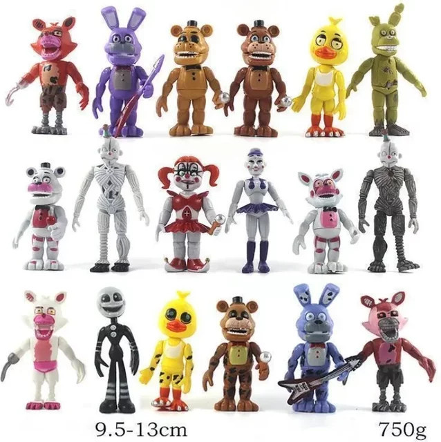 Funko Five Nights at Freddy's Action Figure, 18-teiliges Set, Kunststoff - Bild 1
