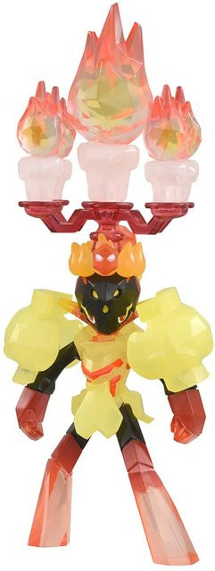 TAKARA TOMY Pokémon Pocket Monster Monster Collection Honoo Terrastal Glen Alma, beige - Bild 1