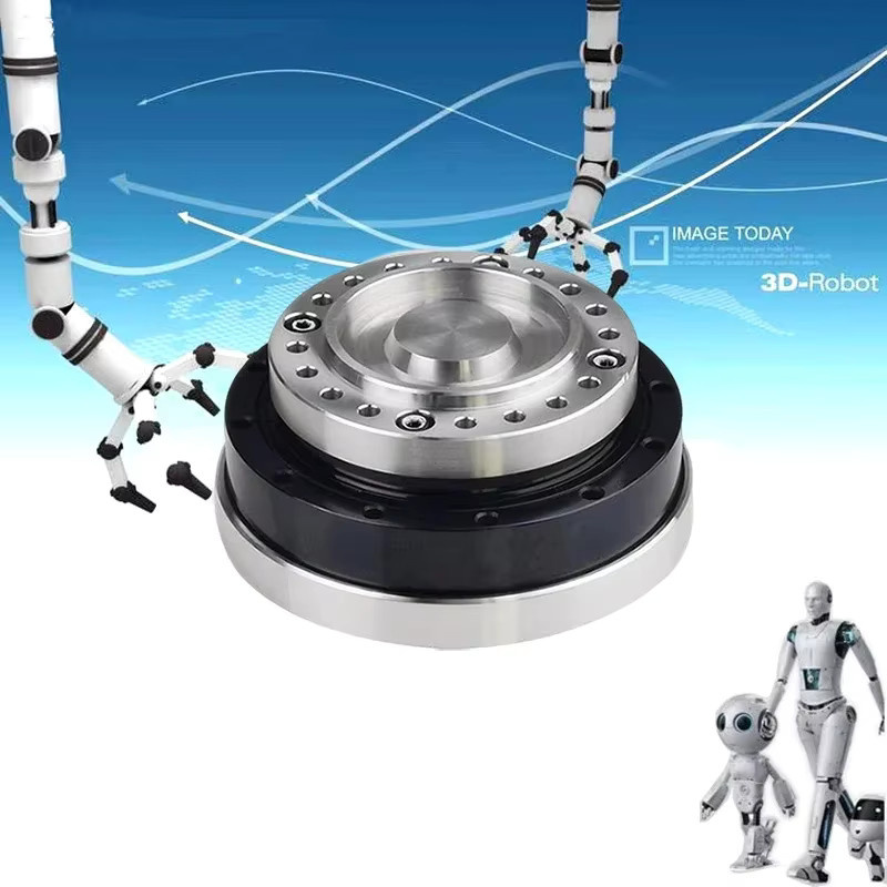 YUN DUAN Harmonic Drive Reduzierstück in Silber, hochpräzises harmonisches Getriebe für Schrittmotoren und Servomotoren mit 30 Arcsec Genauigkeit - Bild 4