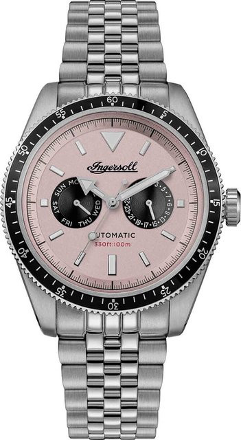 Ingersoll Herrenuhr Automatik, Edelstahl, 43 mm, 10 ATM - Bild 1