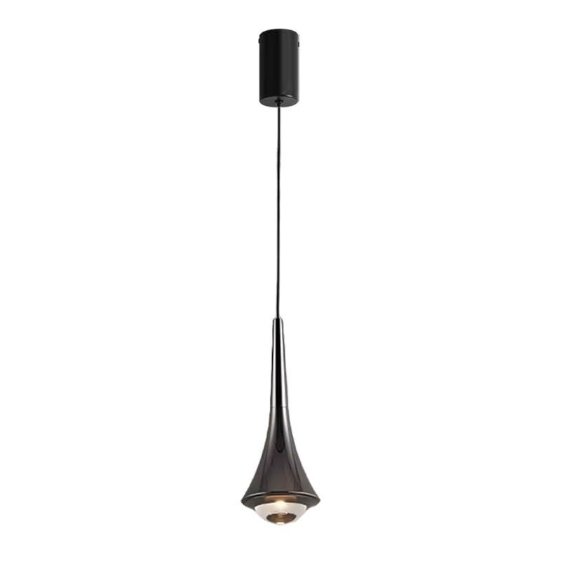 MANVIV LIGHTING Moderne LED-Pendelleuchte aus Metall mit 3 Lichtfarben und 6 W, höhenverstellbar - Bild 3