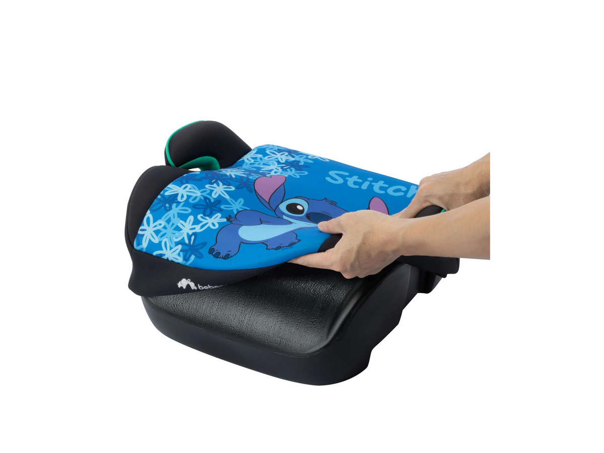 Bebeconfort Auto-Sitzerhöhung Gaia i-Safe Disney Fun Stitch in Schwarz Rot Lila Blau - Bild 2
