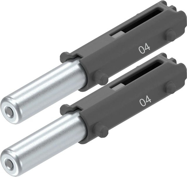 Blum Aventos Dämpfer Set 22K2044 für HF Kraftspeicher in Grau, 2 Stück - Bild 1