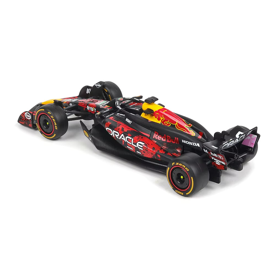 Bburago 2024 F1 Red Bull RB20 # 1 Verstappen Sonderlivery, Die-Cast Modell, 1:43, ab 3 Jahren - Bild 2