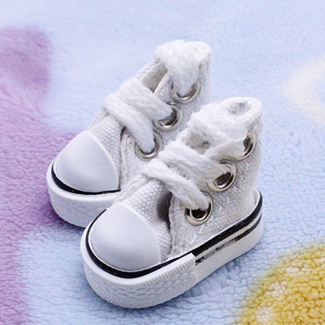 PRELEXT Puppenschuhe, Denim-Segeltuchschuhe, Zubehör, ab 0 Jahren - Bild 1