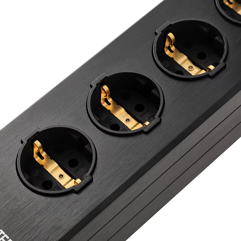 Tembin M60 EU Power Filter Buchse mit Überlast- und Überspannungsschutz in Schwarz oder Weiß - Bild 4
