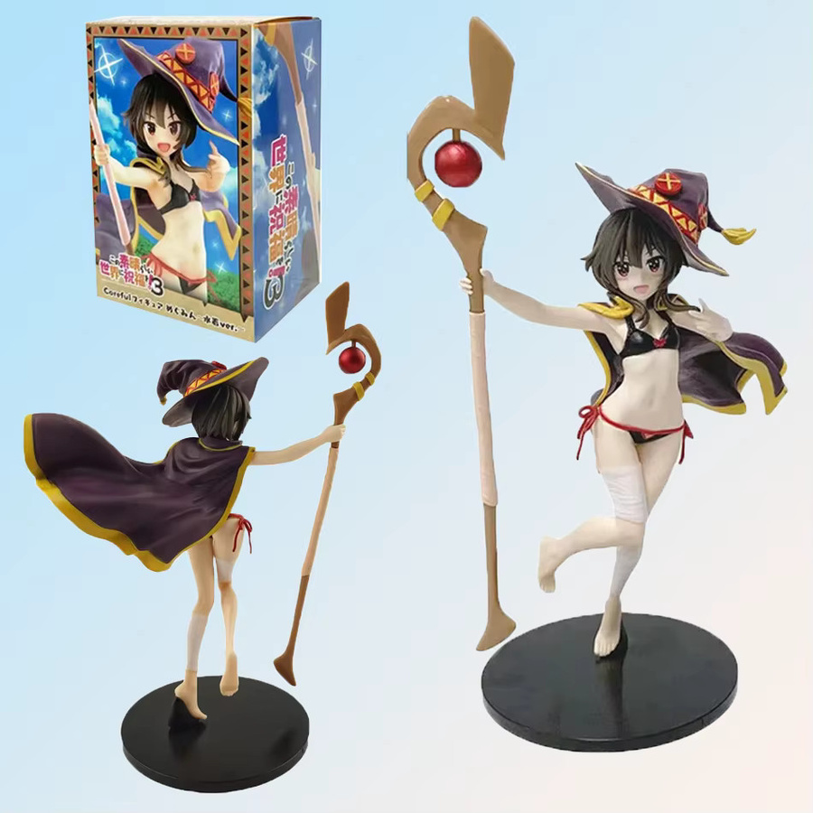 Bandai KonoSuba Megumin der Große Magier Badeanzug, Anime-Figur, Mädchenfigur - Bild 6