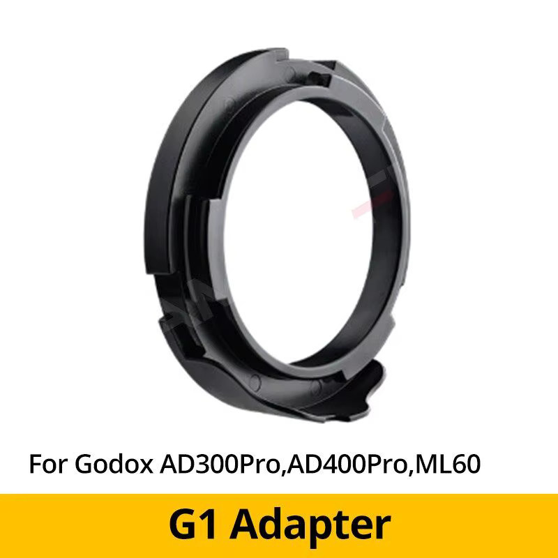 SMDV Softbox-Adapter für Godox und Nanlite, kompatibel mit Sony und Canon, Schwarz, für Blitzgeräte mit quadratischem oder rundem Kopf - Bild 3