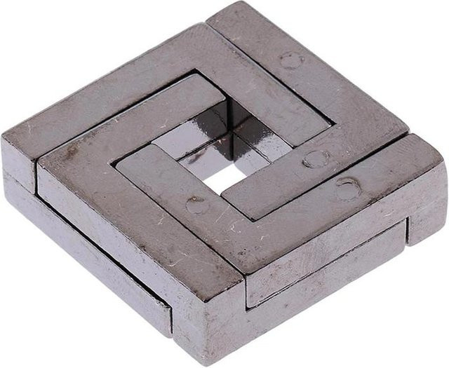 IQ Spiele Quadratisches Schloss Metall 3D-Puzzle ab 12 Jahren - Bild 1