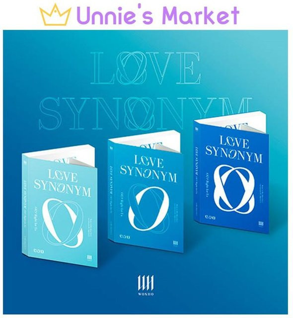 Love Synonym #2 Right for Us, 1. Mini-Album Teil 2, Wonho, CD, blue - Bild 1