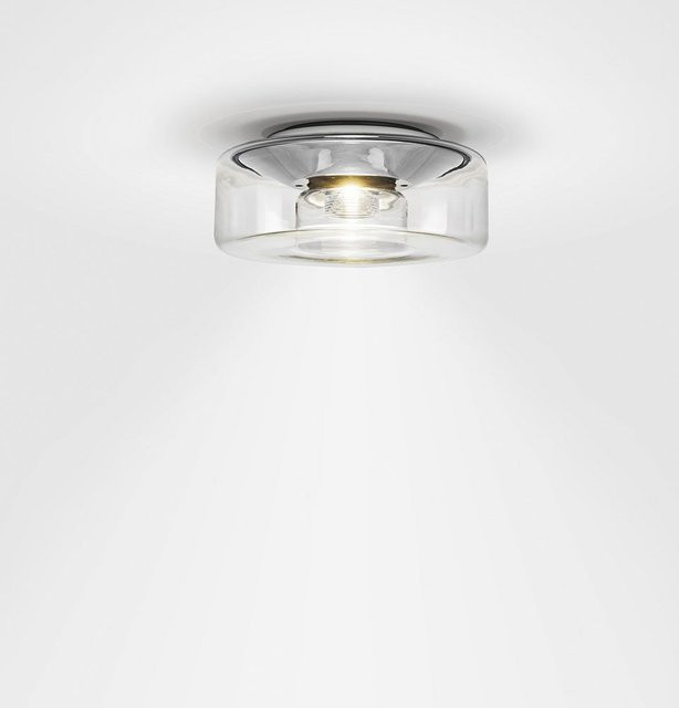 Serien Lighting Curling Ceiling M LED-Deckenleuchte mit transparentem Glasschirm und dimmbarer CCT-Funktion (1800K - 3000K) - Bild 1