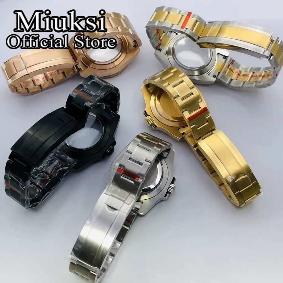 Miuksi Uhrengehäuse, 40 mm, Saphirglas, Unisex - Bild 2