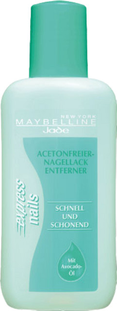 Maybelline Nagellackentferner acetonfrei, mit Avocado-Öl, 125 ml - Bild 1
