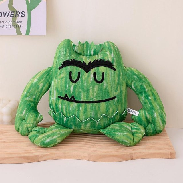 Kawaii Bunte Monster Plüschpuppe, Stofftier, 7-teiliges Set, bunt/mehrfarbig - Bild 1