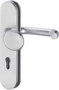 Dieckmann Schutzgarnitur Logo 8753/0272 Alu.F1 in Silber, 72mm, 35-45mm - Bild 1