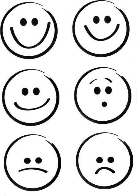 Clear Stempel-Set Emoticons - Bild 1