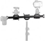 Walser Walimex WT-628 Stativverlängerung Extension Arm mit 2 Schlitten in Schwarz - Bild 1