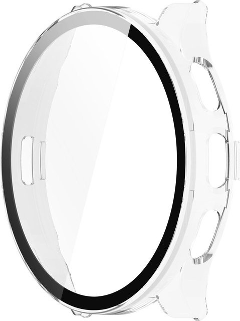 Garmin Smartwatch Schutzhülle mit Schutzglas, Silikon, Weiß, Venu3S - Bild 1