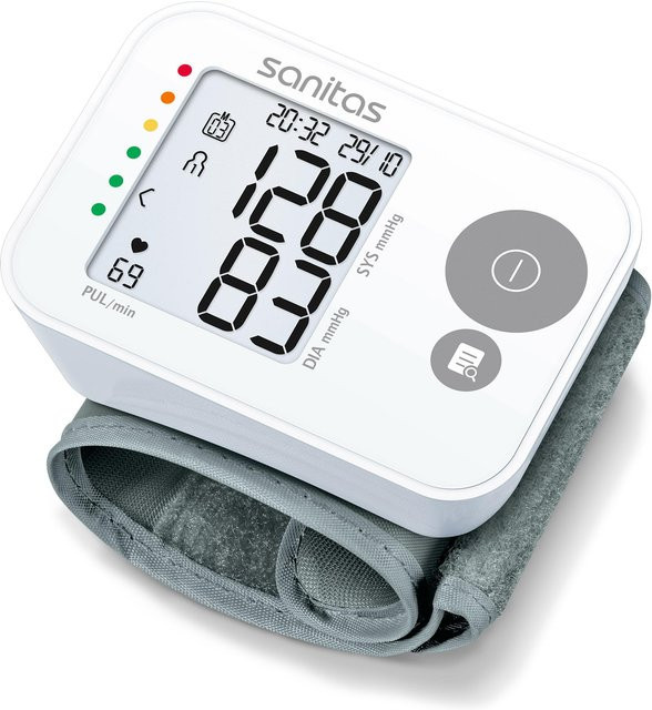 Sanitas Handgelenk-Blutdruckmessgerät SBC 22 659.07 in Weiß - Bild 1