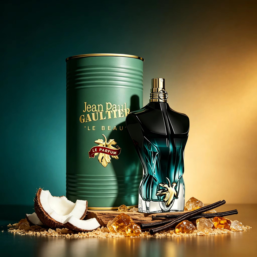 Jean Paul Gaultier Le Beau Le Parfum Intense Eau de Parfum, Herren, holzig, Tonkabohne, Sandelholz - Bild 3