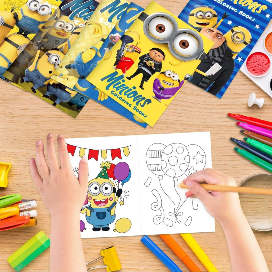 Minions Malbuch, Unisex, Bunt / Mehrfarbig - Bild 3