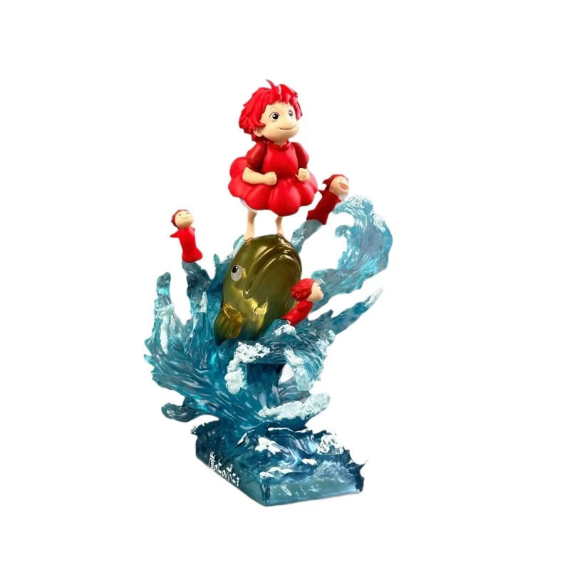 Bandai Ponyo GK-Figur, Einzelfigur, 21 cm, Kunststoff - Bild 3