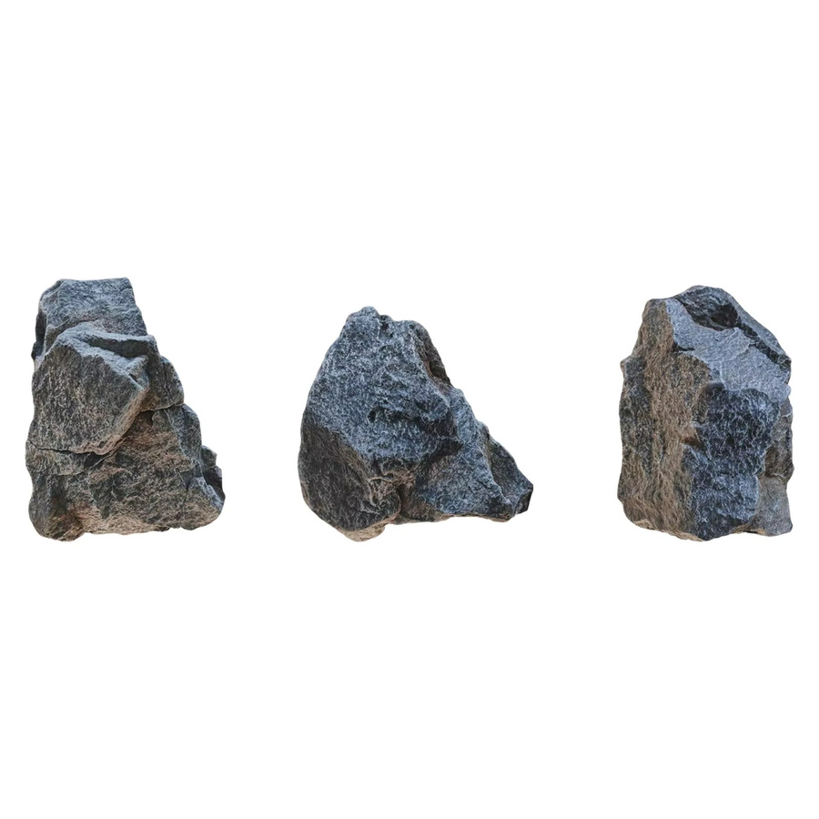 Kesoto Künstlicher Landschaftsstein in Grau, dekorativer und leichtgewichtiger Stein in organischer Optik für deine Landschaftsgestaltung, B/T/H: 32,0 x 25,0 x 17,0 cm - Bild 2