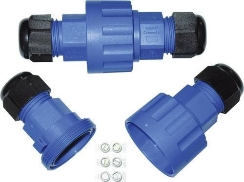Müller Plastik Kabelverbinder 3400068 Blau Durchmesser: 41 mm - Bild 1