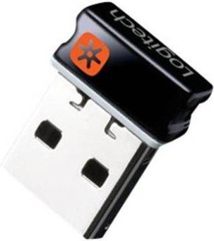Logitech Unifying Receiver USB-Empfänger für kabellose Mäuse und Tastaturen in Schwarz - Bild 1