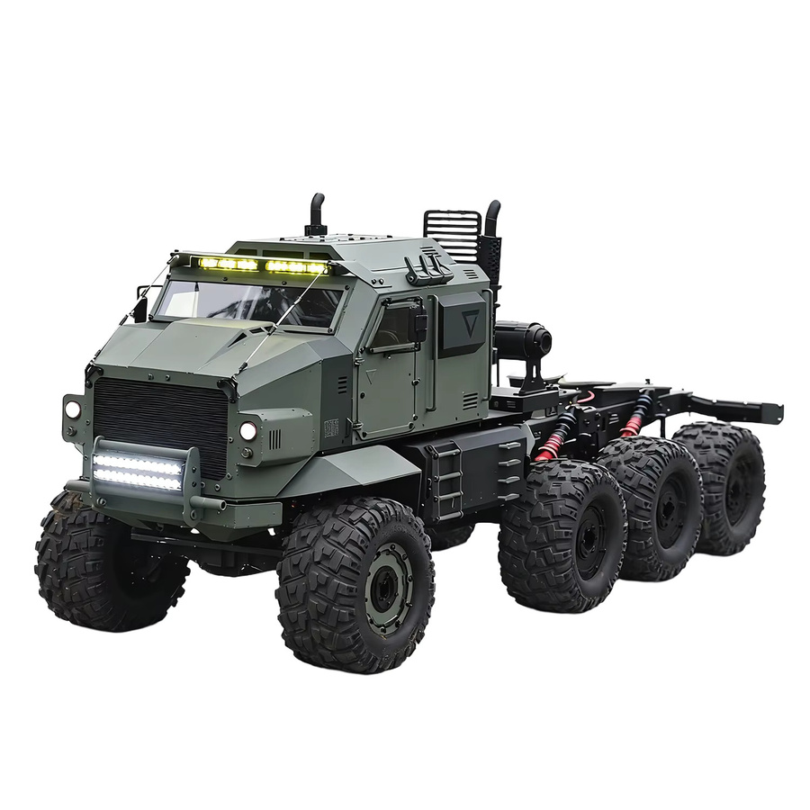 SMODELF Schwerer Offroad-Truck, RC Geländewagen, 1:8, mit Beleuchtungssystem und Seilwinde - Bild 6