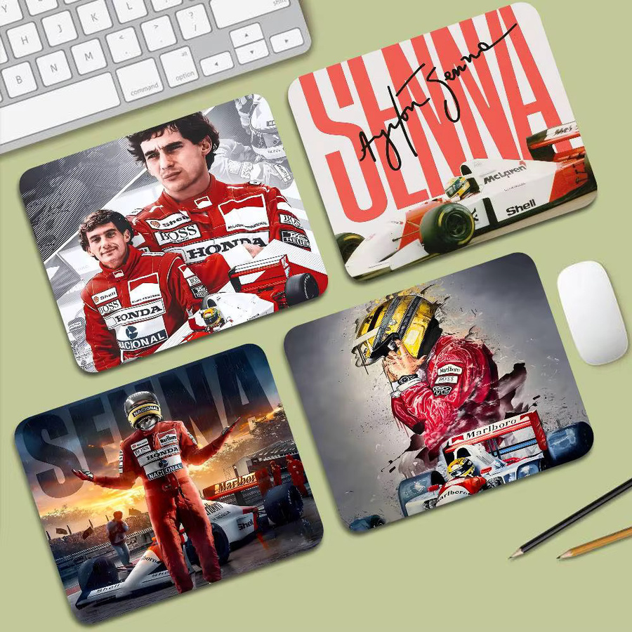Ayrton Senna Gaming Mousepad von Rastar in Multicolour für Laptop und Tastatur - Bild 2