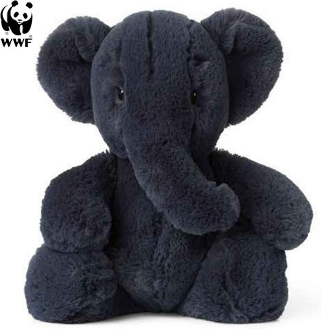 WWF Cub Club Ebu der Elefant, Kuscheltier, anthrazit - Bild 1