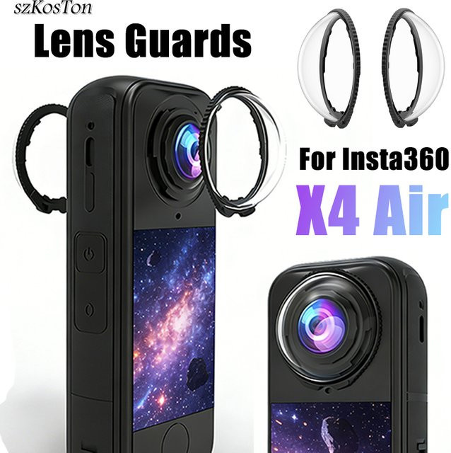 Insta360 X4 Air Len Schutzspiegel mit kratzfester Objektivkappe und drehbarer Schutzabdeckung für deine Actioncam - Bild 1
