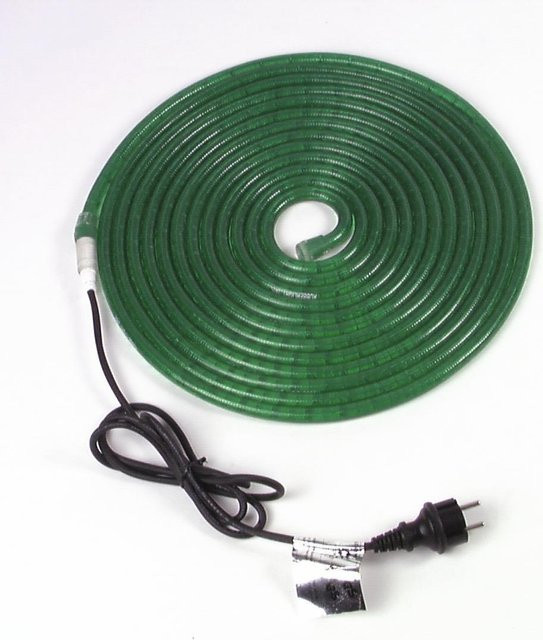 EUROLITE RUBBERLIGHT RL1-230V Neon Flex Lichtschlauch in Grün, Länge: 9 m - Bild 1
