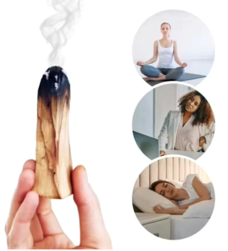 Gbbma Palo Santo natürliche Räucherstäbchen aus Holz mit hohem Ölgehalt, 10 Stück - Bild 4