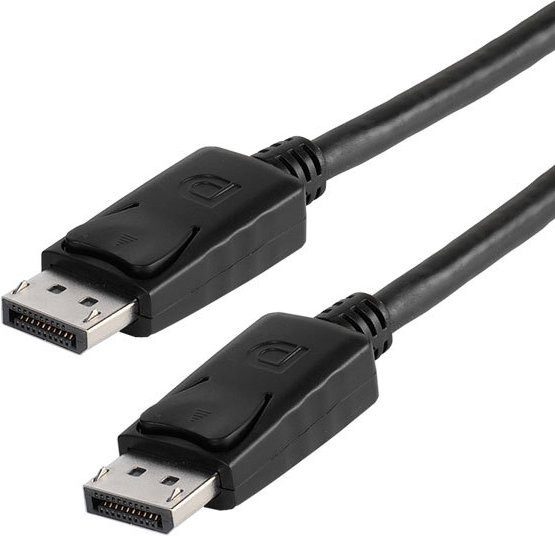 Vivanco DisplayPort Kabel in Schwarz, Länge: 1,8 m - Bild 1