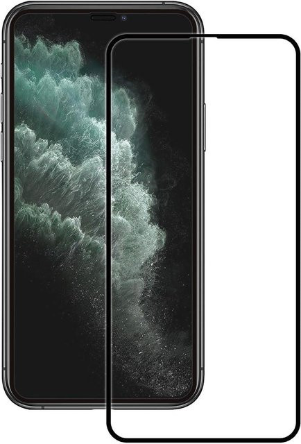 Vivanco Full Screen Displayschutzglas für iPhone 11 Pro, transparent - Bild 1